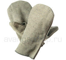 Рукавицы брезентовые с брезентовыми наладонниками ОП (550г/м2)