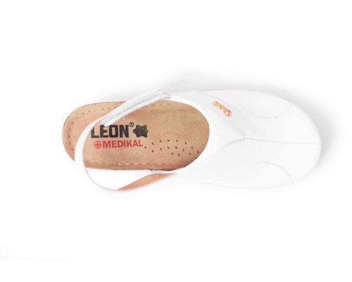 Сабо LEON ортопедические женские MED913W, белый