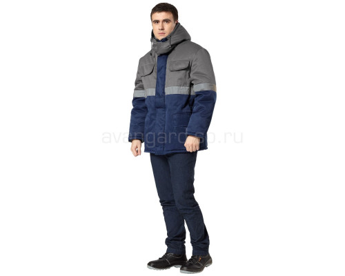 Куртка зимняя Орион (темно-синяя)