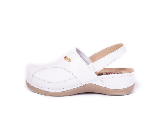 Сабо LEON ортопедические женские MED913W, белый