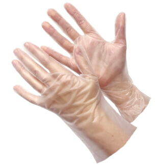 Латексные хлорированные неопудренные перчатки